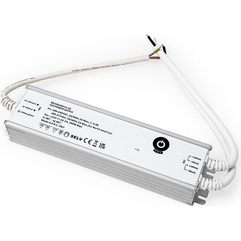 Alimentation - 12V - 290W - 24.2A - IP67 (1/5)