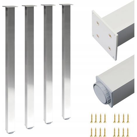 4 x Patas 60x60 Alto - 1100 mm Electropulido (1/5)
