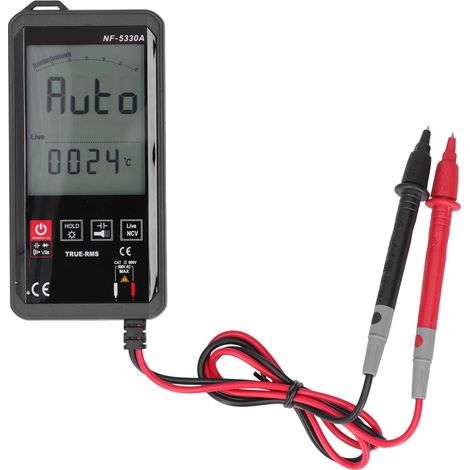 NF-5330A Digitalmultimeter mit großem Display, empfindlicher Messspitze, Dualmodus und Taschenlampe (1/5)