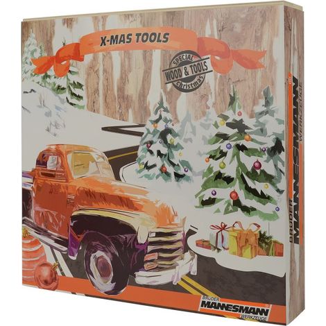 Calendario dell'avvento in legno (1/4)