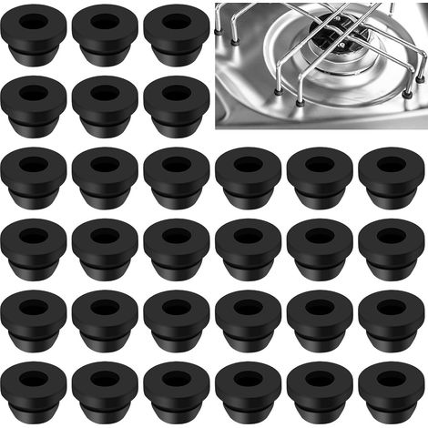 30 x Rubber Ends, Camper Van Accessories, Parts and Accessories for Motorhome (5 mm) (1/5)