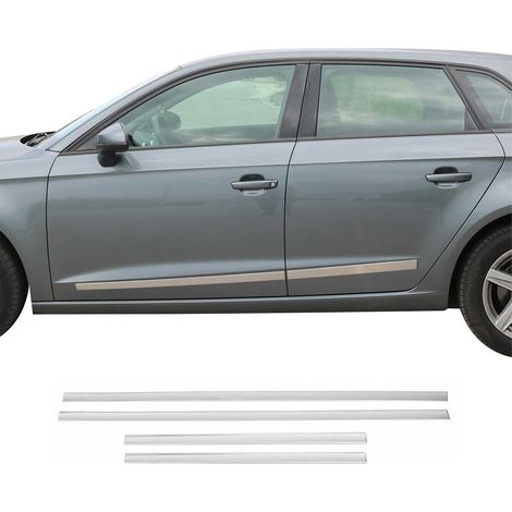 Garniture Baguette de Porte latérale pour Audi A3 2013-2026 en Acier Inoxydable (1/5)