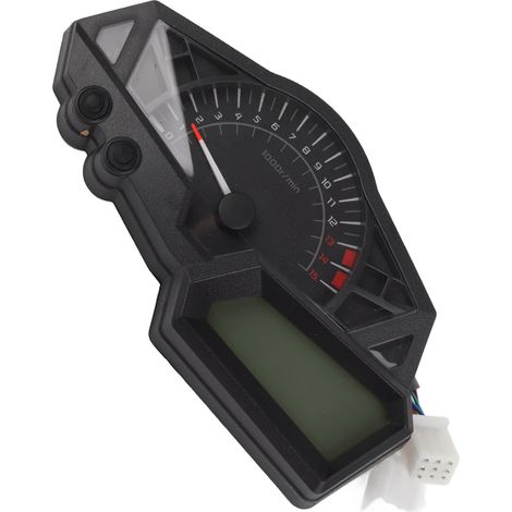 Compteur kilométrique LCD pour moto, compteur de vitesse et jauge à carburant, 15 000 tr/min, compatible avec NINJA 300. (1/5)