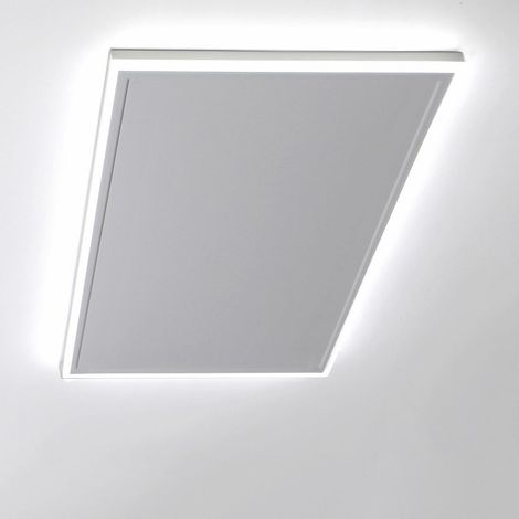Infrarotheizung Deckenmontage 840 Watt, Infrarot Deckenheizung mit LED Licht Beleuchtung, Infrarotheizung Decke mit Thermostat Fernbedienung, Elektroheizung Heizplatte Heizpaneel Heizkörper (1/5)
