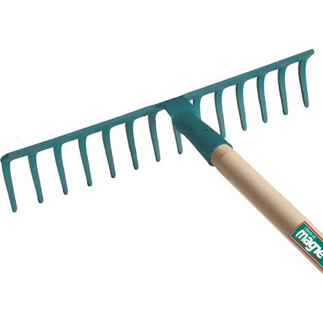 RATEAU DOUILLE FORGEE 14 DENTS COURBES EMMANCHE 150 FORGES DE MAGNE - 362141