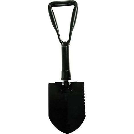 Pelle pliante en acier au carbonne de 58cm avec sac de transport (1/5)