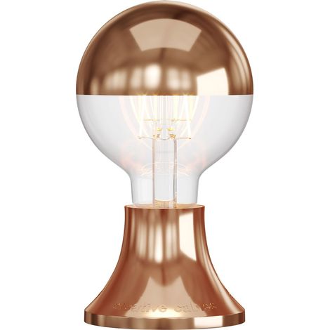 Fermaluce Vintage, punto luce metallizzato a parete o soffitto (1/5)