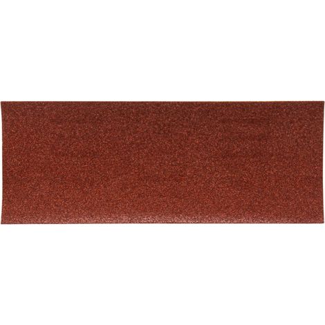 Makita - Feuilles rectangulaires abrasives 93x230 mm - Grain : 80 (1/2)