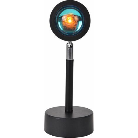 Green Mobility-Le soleil ne se couche jamais, la lampe de projection de coucher de soleil arcenciel, le coucher de soleil le coucher de soleil (1/5)