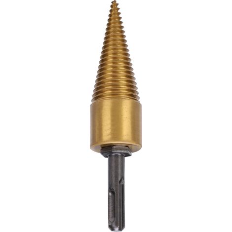 Foret à fendre le bois, pointe conique en acier rapide, tige ronde 32mm pour accessoires de perçage (1/5)