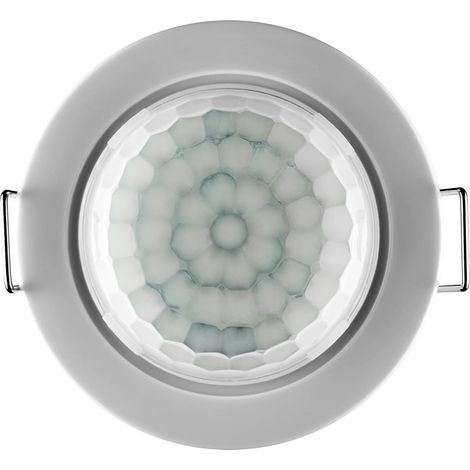 GRÄSSLIN 18.06.0028.1 talis 360 E Mini - Passiv-Infrarot Bewegungsmelder für Deckenmontage DE im Innenbereich I 1-Kanal I 360° Erfassungswinkel I LED 200W I Glüh- und Halogen 1000W (1/5)