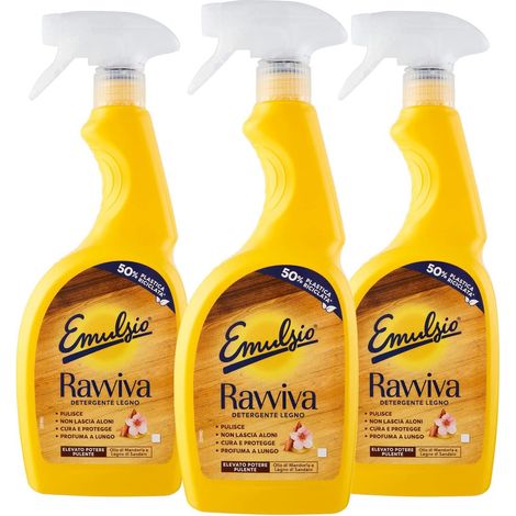SET 3 EMULSIO SPRAY RAVVIVA LEGNO 750 ML (1/5)