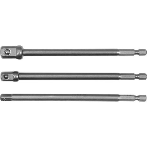 Adattatore esagonale per nasade-1/4, 3/8, 1/2 3 pezzi YT-04628 yato (1/2)