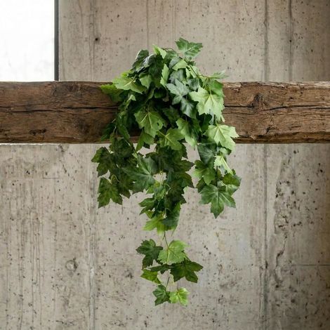 Artificial 70cm Trailing Grape Ivy Plant Faux Hanging Foliage Green (1/4)