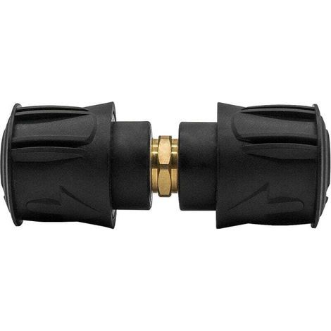 Raccord Rapide Haute Pression pour Pistolet et Nettoyeur Haute Pression, Adaptateurs de Connecteur de Tuyau Uniquement Compatibles avec le Tuyau Karcher, Femelle M22 14mm (1/4)