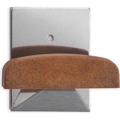 Appendino adesivo Acciaio inox/legno 52x40mm 2045-9 inofix