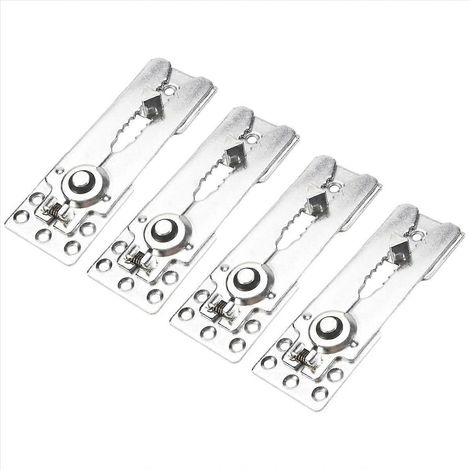 Connecteur modulaire pour canapé avec verrouillage par encliquetage, connecteur de meuble à clipser (1/4)