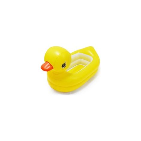 Baignoire gonflable pour bébé en forme de canard, portable, pour nourrissons et jeunes enfants, mini-piscine gonflable avec douche intégrée, pour garçons et filles.