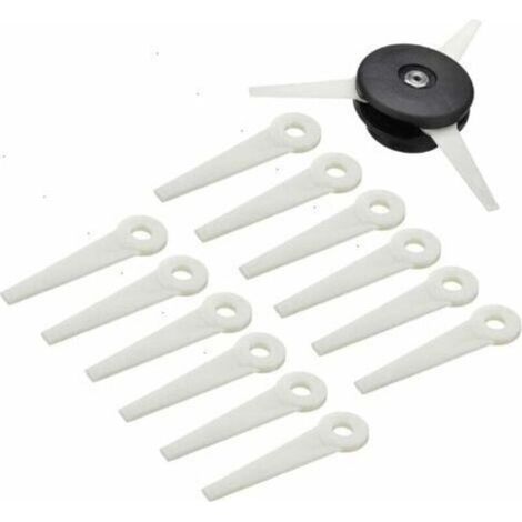 Brush Cutter Head + 12 Cutting Blades for STIHL POLYCUT 6-3 FS38 FS40 FS45 (1/5)