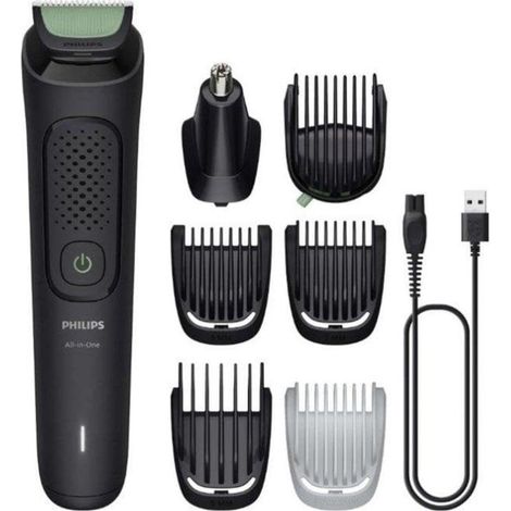 Recortadora Philips MG3935/15 All-in-One 7 en 1 Negra batería NiMH