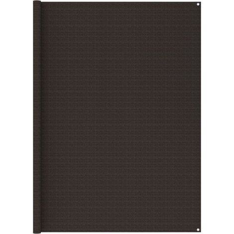 Tapis extérieur Tapis de tente Tapis de Camping 300x400 cm Marron 61925