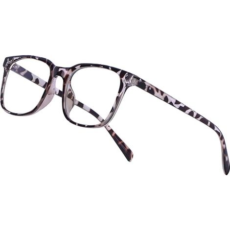 lunette anti lumiere bleue à Verres Transparents Lunette Anti Fatigue Oculaire Filtre Anti UV Blue Light Glasses Homme Femme pour Gaming PC Tablette Ordinateur (1/5)