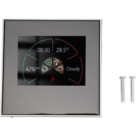 Thermostat de chauffage intelligent APP commande vocale écran tactile Programmable sur 7 jours WiFi AC95-240V