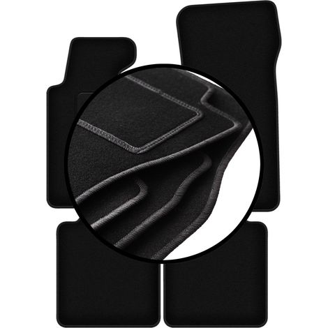 Komplettset Veloursmatten für: BMW 7 E32 LANG (1986-1994)