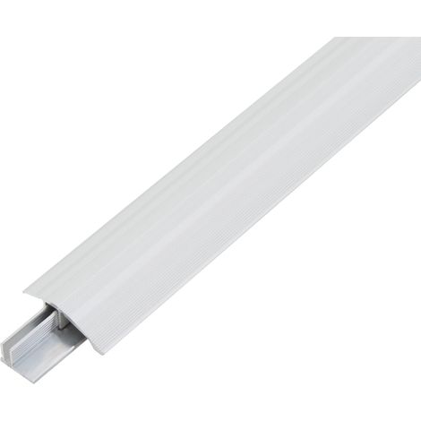 COPRISOGLIA DUO 44X13X1000MM ALLUMINIO ANODIZZATO