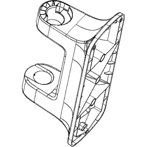 Gardena – Support mural dévidoir automatique – Compatible avec RollUp 20/25/35 mètres – Rotation 180° – Vendu nu sans vis ni chevilles