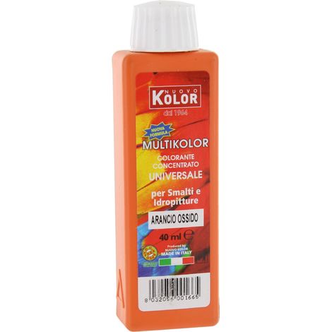 COLORANTE UNIVERSALE ML.40 ARANCIO OSS. 100RL. Prezzo per 1 pezzo. (1/2)