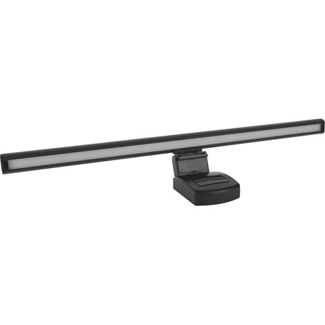 Lampe LED de bureau pour écran d'ordinateur, 3 températures de couleur, intensité variable, USB, 5 V (1/5)