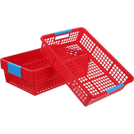 de rangement empilables en plastique PP lot de 5 avec (1/5)