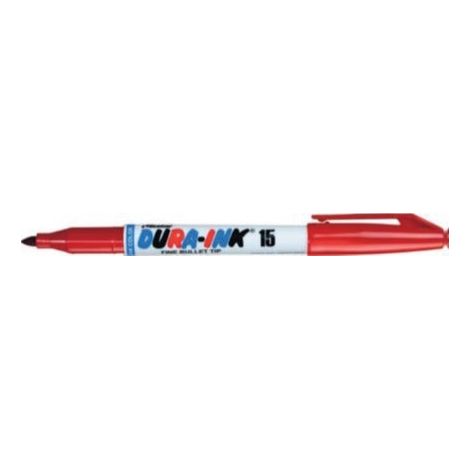 Rotulador de punta tipo bola 1.55 mm (12 Unds)  Rojo