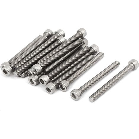 M6 x 60mm Gewinde 304 Edelstahl Innensechskantschraube Schraube DIN912 20St (13db966cf59de8635736...