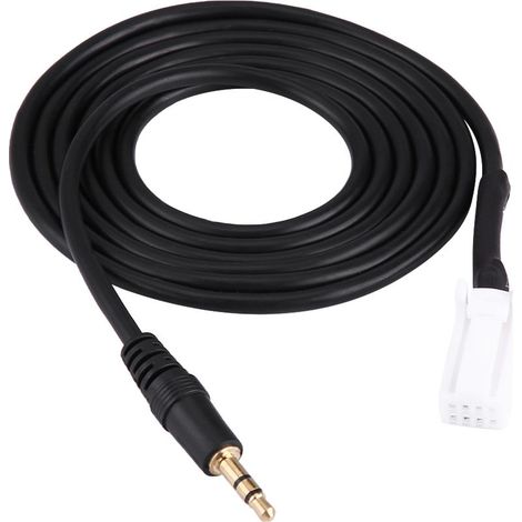 Bnineteenteam Câble Audio D'entrée AUTO AUX, Adaptateur de Musique Stéréo de 3,5 Mm pour Swift Jimny avec Connecteur à 8 Broches (1/5)