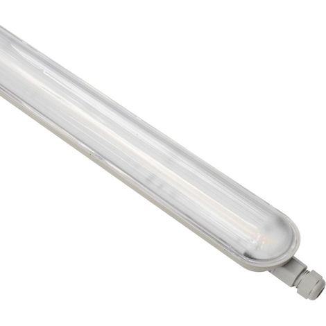 Réglette LED étanche CCT et puissance ajustable 150cm 48W WOLTZ (1/4)