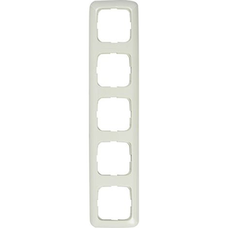 Telaio di copertura Busch-Jaeger 5 scomparti Reflex SI Bianco alpino 2515-214 (1/2)