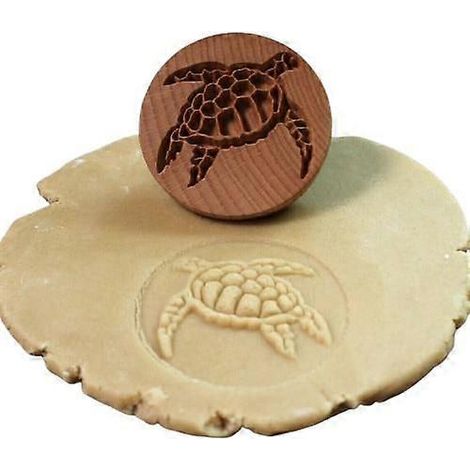 Carving wood kitchen biscuit mould carving Cookie Mold Cutter gingerbread biscuits crisp cake mould (1/2)