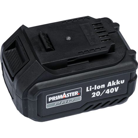 Primaster Pro 20/40 V Li-Ion Akku Ersatzakku für Primaster Pro 5,0 Ah/ 2,5 Ah (1/2)