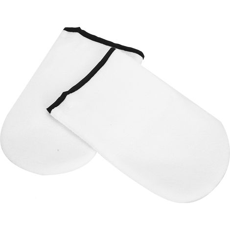 Gants de paraffine en coton pour soin des mains, thermiques, protection contre la chaleur, lot de 2, traitement à la cire, usage spa et maison (1/5)