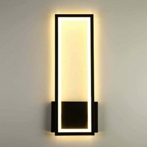 Applique Murale LED 17W - JINFGERNE - Éclairage Décoratif Moderne, Blanc Chaud 3000K, Idéale pour Salon, Chambre et Couloir, Design Élégant et Durable