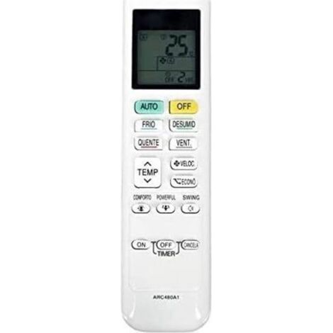Remplacement de Daikin Air Conditioner télécommande Arc480 (1/5)