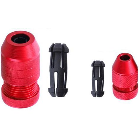 Jeu de colliers d'arrêt de profondeur de perçage, 2 pièces, métrique 2-11mm, limite réglable, bouchon d'embouts en alliage d'aluminium (1/5)