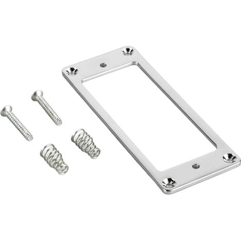 Cadre de micro pour guitare, anneau de fixation en métal pour remplacement de pièces d'instrument (1/5)
