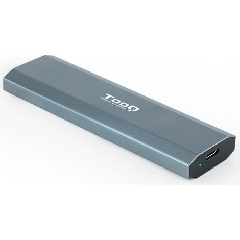 Externes M.2 Ngff/nvme Usb3.1 Gen2 Grau Externes Gehäuse Tooq Tqe-2223g (1/2)