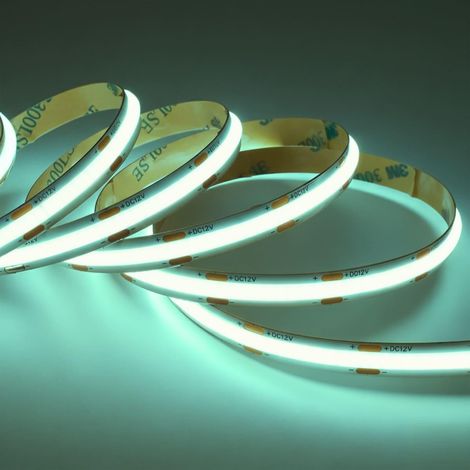 COB 24V RGB+CCT LED Streifen 5M 18W/m 840LED/m 12mm RGB+2700K - 6500K - Schutzart: IP20