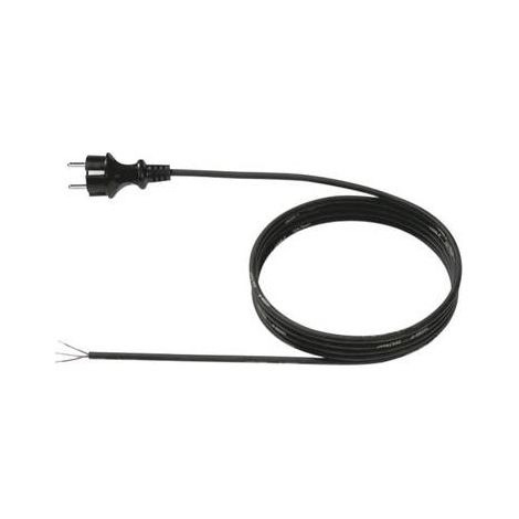 BACHMANN Cavo di alimentazione H07RN-F 3G1.50 5,0m nero 32/AEH, 322.186