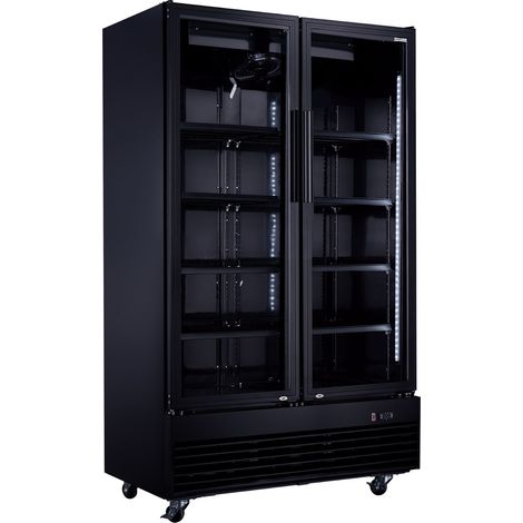 Réfrigérateur à bouteilles avec 2 portes vitrées - 1000 litres (1/3)