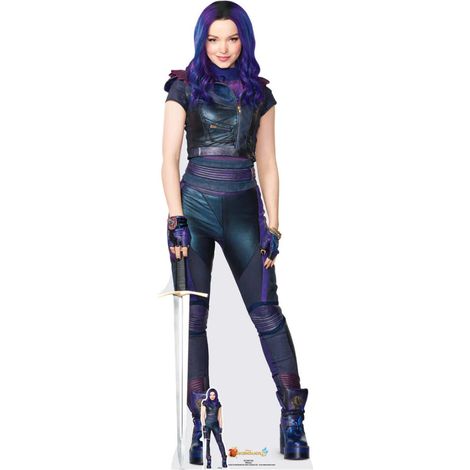 Figurine en carton Mal (Descendants 3) Hauteur 174 cm (1/5)